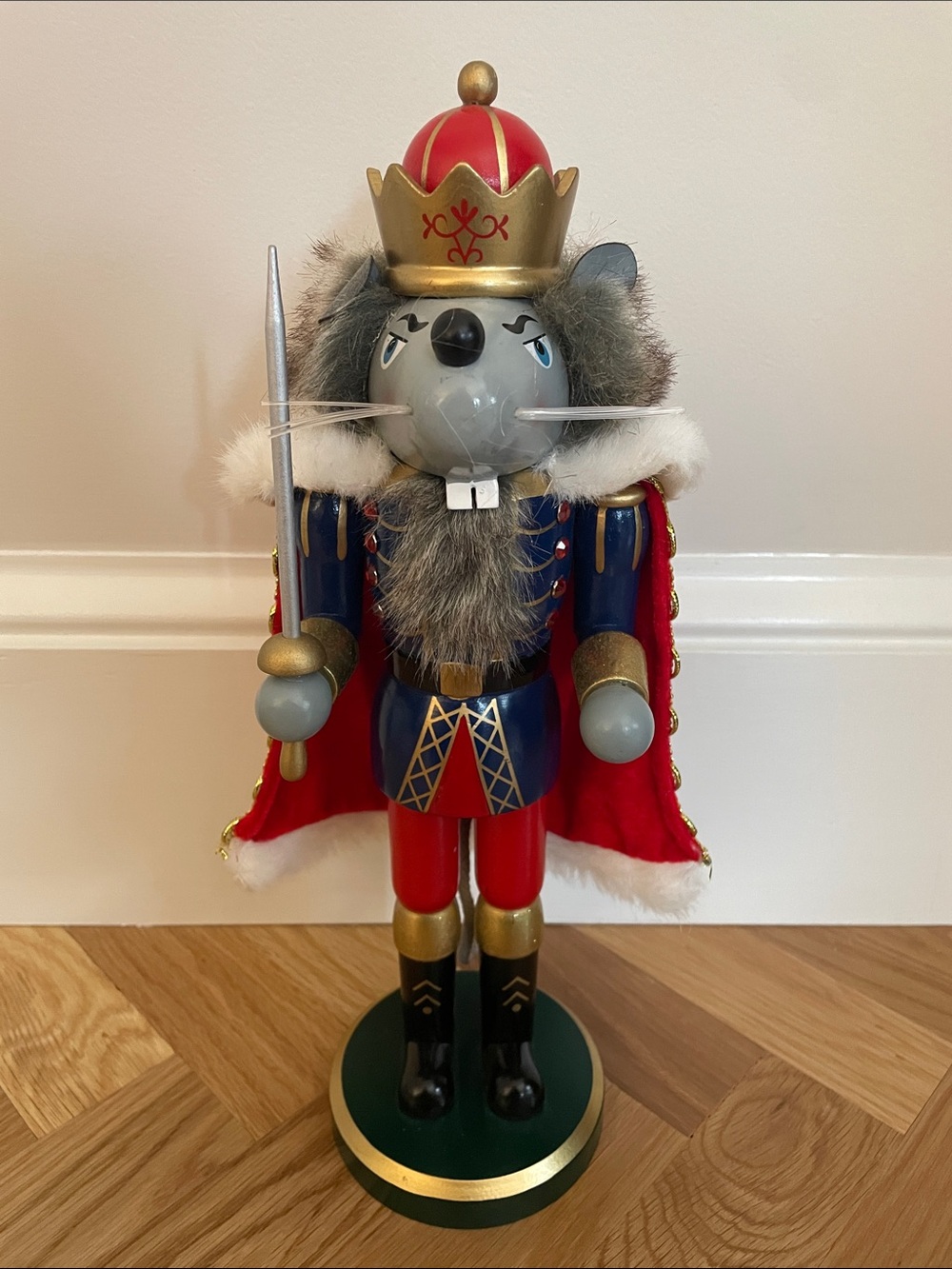 14” Mouse King Nutcracker